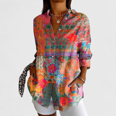 Francesca | Floral Blouse Spring