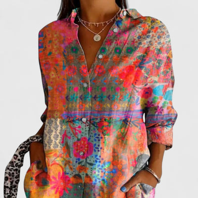 Francesca | Floral Blouse Spring