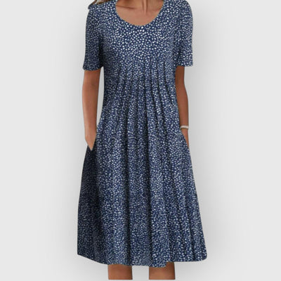 Lucy | Dress with Floral Embroidery