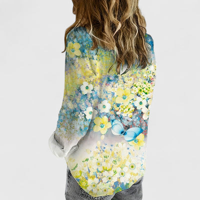 Fiona | Blouse with Floral Print