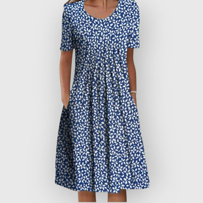 Lucy | Dress with Floral Embroidery