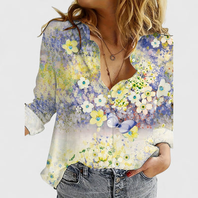 Fiona | Blouse with Floral Print