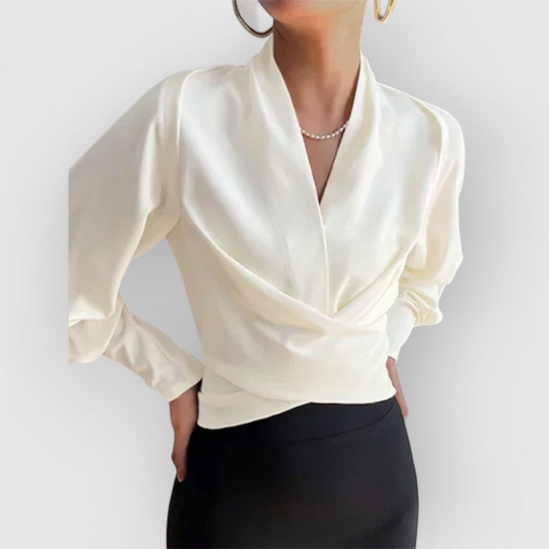 Dahlia | Blouse with Puff Sleeves